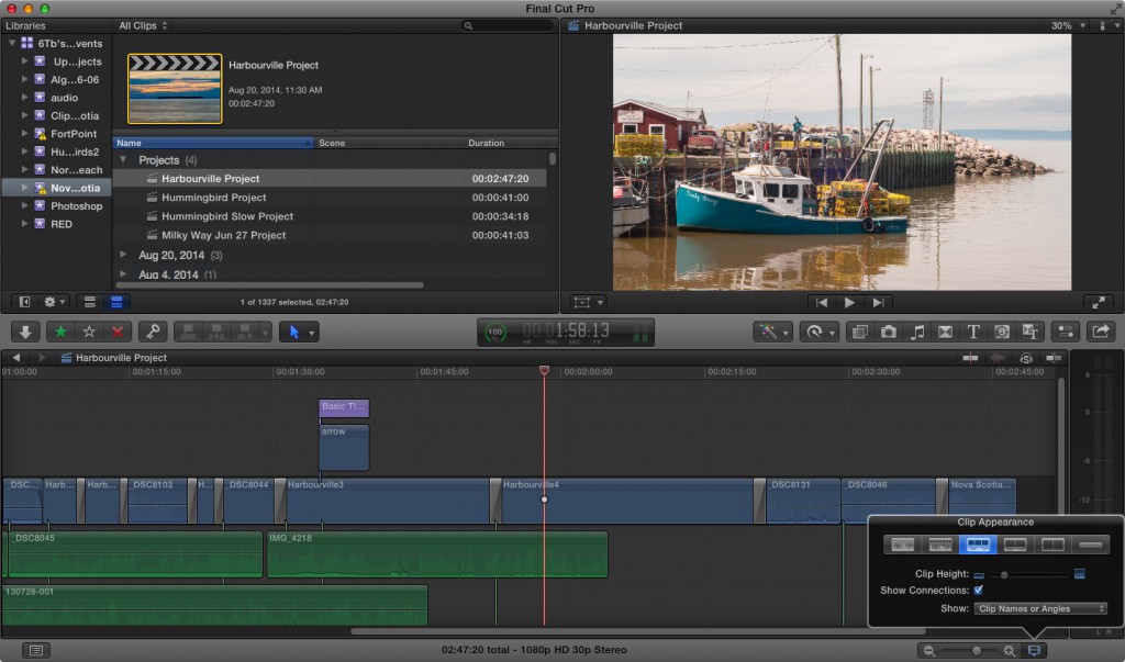 Fixing a corrupted Final Cut Pro X project